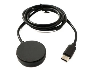 USB 3.1 Cable 100 CM Charging Dock for Galaxy Watch 5 4 3 Active 2 1 IN Black - Zdjęcie 1 z 4