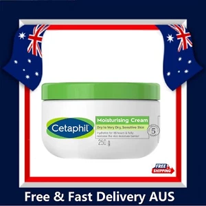 CETAPHIL Moisturising Cream 250g, Hydrating Moisturiser For Dry To Very Dry AUS - Picture 1 of 4