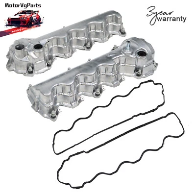 Pair LH+RH Engine Valve Cover For 2004-2010 Ford F-150 V8 5.4L 9L1Z6582D Foto 1 de 4