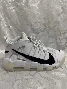 NIKE AIR MORE UPTEMPO '96 11.5 CHAROL BLANCO DQ5014 100 GRIS SOLO HAZLO - Imagen 1 de 14