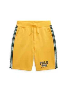 Polo Ralph Lauren Boy's Magic Fleece Shorts Gold Size 7 - Picture 1 of 7