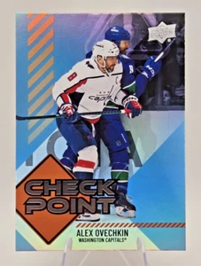 2024-25 Upper Deck Series 1 Checkpoint Alex Ovechkin #CP-11 Washington Capitals - Picture 1 of 2