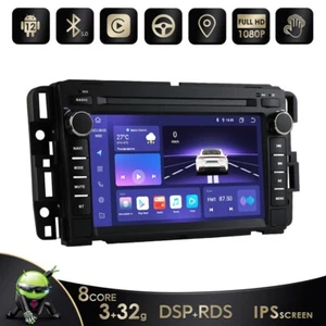 7" Android 12 CarPlay GPS Radio DSP For GMC Chevrolet Sierra 2500 3500HD 3+32GB - Picture 1 of 18