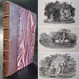 1824 The Fishers Garland 24 Issues PLEASURE UTILITY ANGLING Bewick Newcastle - Imagen 1 de 12