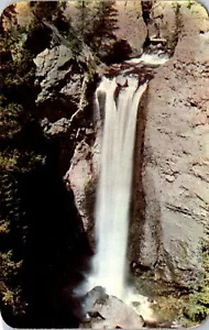 Tower Falls at Tower Junction Yellowstone Nationalpark Postkarte - Bild 1 von 2