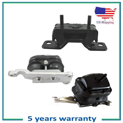 5271 5272 5273 RWD Engine Motor & Trans Mount Auto For Set 3 03-08 Town Car 4.6L - Image 1 of 3