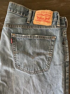 Levis Mens 559 40x30 Relaxed Straight Jeans FREE Shipping! - Picture 1 of 7