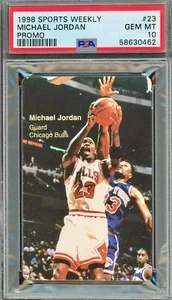 POP 28 PSA 10 Michael Jordan 1997-98 Sports Weekly Exclusive Promo 90s Insert MJ - Picture 1 of 3