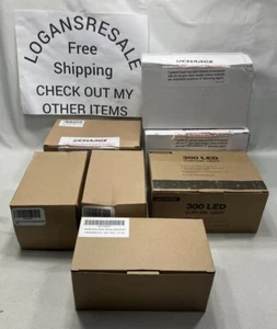 💡7 LED LIGHT CURTAIN SETS HUGE LOT 50 TO 300 LED LIGHT SETS SEE DESC FREE SHIPP - Picture 1 of 23