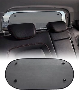 Universal Car Side Rear Window Screen Sun Shade Cover Mesh Screen Sunshade Visor - Picture 1 of 14