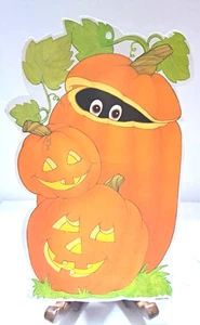 De colección Eureka Halloween Ojos Espeluznantes Calabazas Vides Troquelado 14" Decoración 6 - Imagen 1 de 6