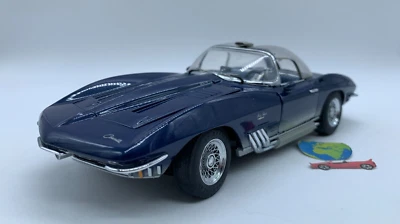 Franklin Mint Chevrolet Corvette Mako Shark,  scala (1:24- 1:25), vintage (2628) - Immagine 1 di 4