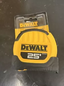 DEWALT DWHT36107 25ft Measuring Tape - Yellow/Black - Picture 1 of 3