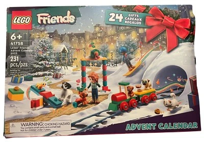 LEGO FRIENDS: Advent Calendar 2023 (41758) - RETIRED - NEW, SEALED - Image 1 of 3