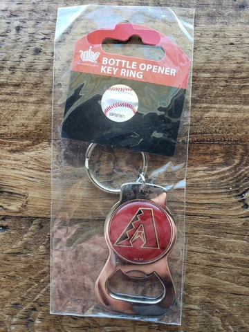 Arizona Diamondbacks MLB Bottle Opener Keychain Key Ring New Cover