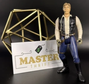 Star Wars Han Solo 4" Action Figure-  1996 Power of the Force - Picture 1 of 2