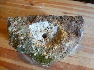 Quellstein Brunnenstein mit Loch für Quellsteinbrunnen Naturstein Nr. 94 Unikat - Bild 1 von 4