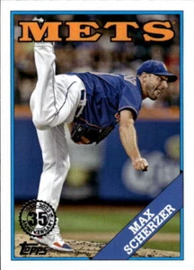 2023 Topps Max Scherzer #T88-2 1988 Topps Baseball New York Mets 1R - Picture 1 of 2
