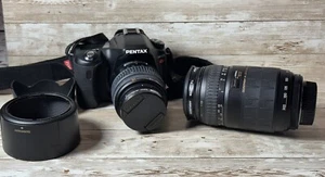 Pentax  ist DL  Digital SLR Camera SMC Pentax DA 50-200mm 1:4-5.6 ED Lens Hood.. - Picture 1 of 3