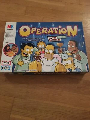 Operation The Simpsons Edition MB Games 2005 Hasbro - Image 1 of 3