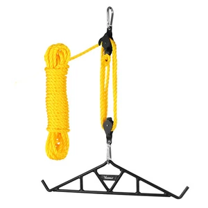 Kit de gambre y polipasto colgante para juego Highwild con poleas y cuerda - 1600 1bs - Imagen 1 de 7