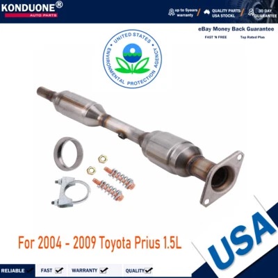 Catalytic Converter For 2004 2005 2006 2007 2008 2009 Toyota Prius 1.5L US Stock - Image 1 of 4