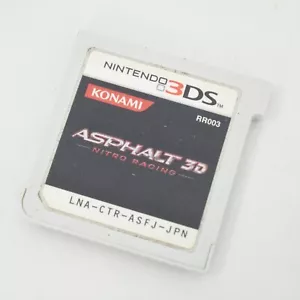 ASPHALT 3D Nitro Racing Cartridge only Nintendo 3DS For JP System 442 ndsc - Picture 1 of 3