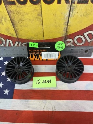 Rodas traseiras de buggy DHK HOBBY 347121 {2 peças} NOVAS ENVIADAS PARA OS EUA - Imagem 1 de 4