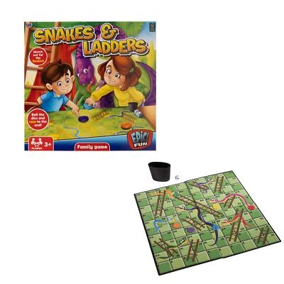 HTI Toys Snakes and Ladders Family Game - Image 1 of 3