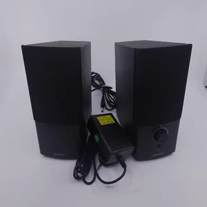 Bose Companion 2 Series III Multimedia Computer Speakers Black Tested Works* - Photo 1/14