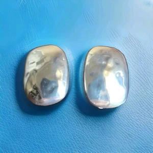 Pendientes con clip rectangular de plata esterlina de Erick's Taxco.925 - Imagen 1 de 9