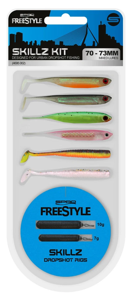 SPRO Freestyle Skillz DS Kit 7-7.3cm