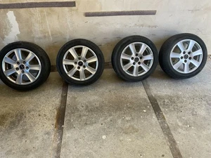 1 Satz Räder 185/55/R15 mit Alu Felge und Sommerreifen - Bild 1 von 8