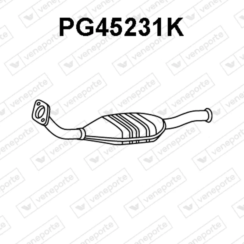 Catalizzatore marmitta catalitica VENEPORTE PG45231K PEUGEOT 306 1.6 - Immagine 1 di 1