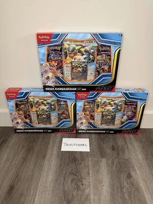 3X Pokemon Mega Evolution - Mega Kangaskhan Ex Box ✅SEALED✅ - Image 1 of 2
