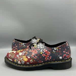 Dr Martens 1461 Floral Clash Leather 3 Eye Oxford Schuhe Unisex UK 8 EU 42 US 10 - Bild 1 von 7