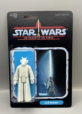 Custom Rodian Jedi Figure – 3D Print & Card back Kit – Star Wars Kenner 3.75”  - Image 1 of 4