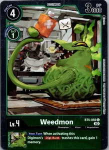 Weedmon (Resurgence Booster Reprint) Common Resurgence Booster BT5-050 C NM - Bild 1 von 2