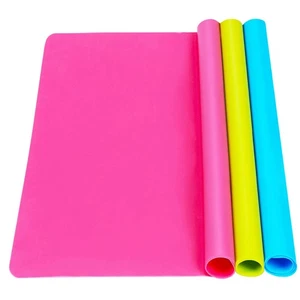 3 Pack Silicone mat Large Silicone Sheets for Crafts, Liquid, Resin Jewelry - Picture 1 of 7