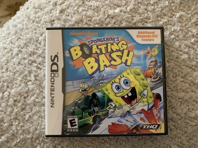 DS SpongeBob's Boating Bash COMPLETE IN BOX - Image 1 of 4