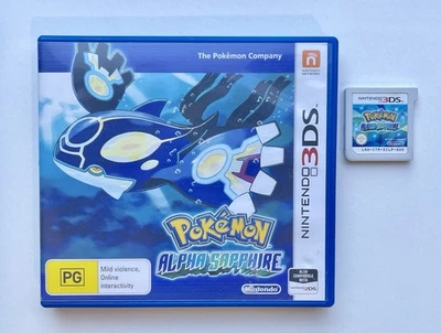 🔥Pokemon Alpha Sapphire🔥 (Nintendo 3DS 2014) CIB. AUS PAL - Image 1 of 4