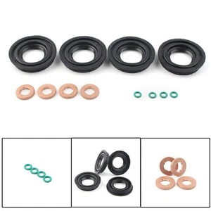 4pcs Fuel Injector Seal Washer Oring for Ford Transist MK7 LAND ROVER DEFENDER - Picture 1 of 6