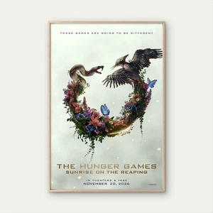 The Hunger Games (2026) LAMINATED MOVIE POSTER FILM PRINT HIGH QUALITY - Picture 1 of 4