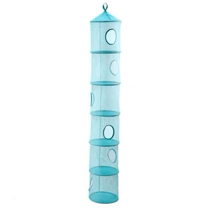 IKEA Discontinued PS Fangst Hanging Mesh Storage Collapsible 6 Compartments - Picture 1 of 4