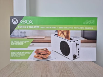 Grille-pain Xbox Series S Officiel - Neuf - Logo toast - LED - Rare - Bild 1 von 4
