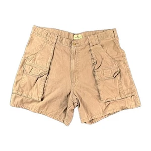 Pantalones Cortos de Carga Woolrich Para Hombre Marrón Exterior Utilidad Ropa de Trabajo Resistente Talla 36 - Imagen 1 de 8
