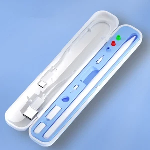 Box For Apple Pencil 2 1 Cover Pen Holder Protective Case Ipad Pen - Photo 1/21