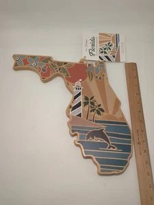 Tagliere bambù Florida piatto salumi estate stokes opera d'arte appendere al muro - Foto 1 di 7