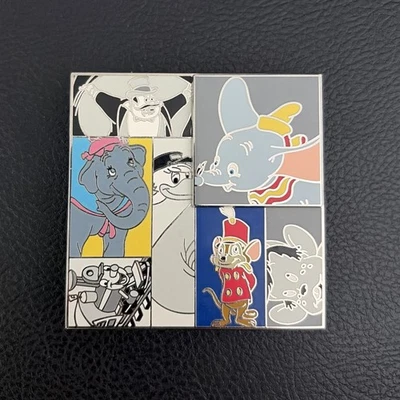 Prendedor DSF DSSH Bloque de Personajes Dumbo Mrs. Jumbo Timothy Mouse Cigüeña Disney LE 400 Foto 1 de 2