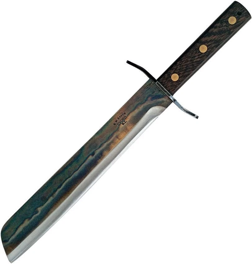 Cuchillo fijo Svord Von Tempsky 13,25" 8670 acero hoja espiga completa mango de madera de colección Foto 1 de 1